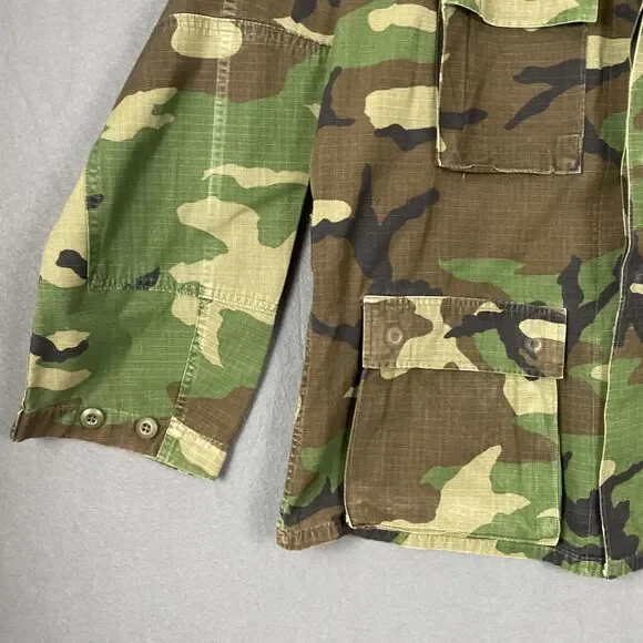 US Air Force Camo Sz Medium R Jacket Staff Sargent - Picture 3 of 16